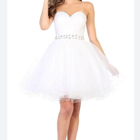 A-line Sweetheart toulle Dress - Picture 2 of 5